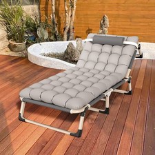 Reclining Sun Lounger Garden