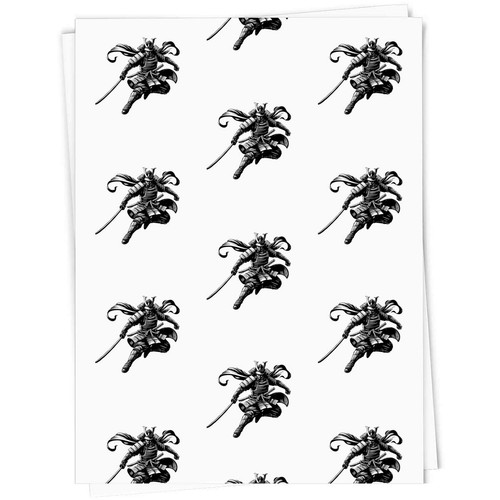 Leaping samurai warrior gift - warrior',
