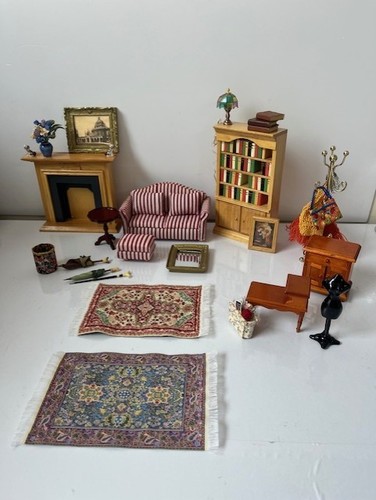 Dolls house furniture job lot - house,