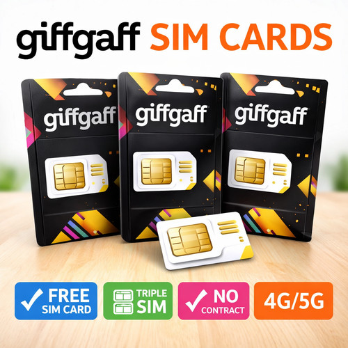 Giffgaff payg sim card - sim, |free