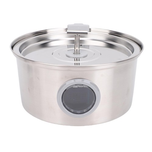 Stainless steel cat water - steel,
