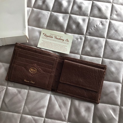 Brown ostrich skin - brown,