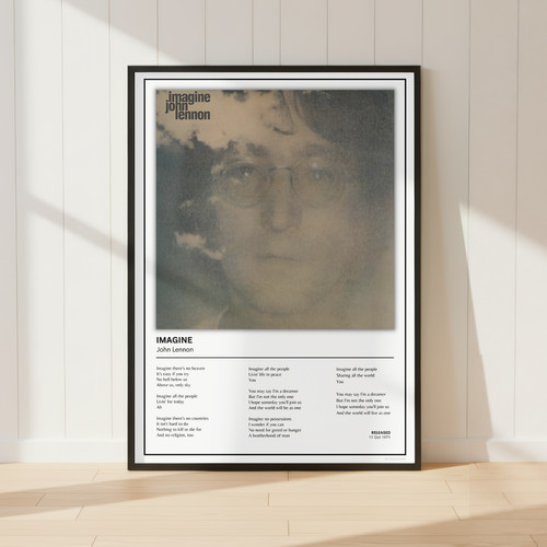 John lennon imagine lyrics - john,