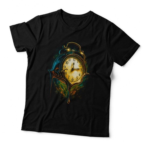 Derelict clock shirt time - clock, t-shirt,