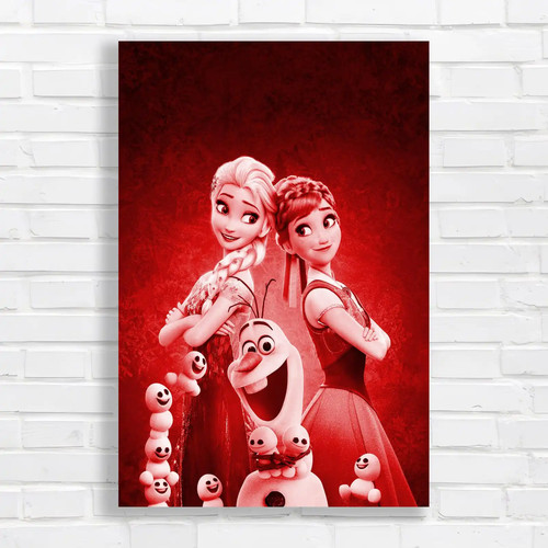Frozen sisters and olaf red - frozen,