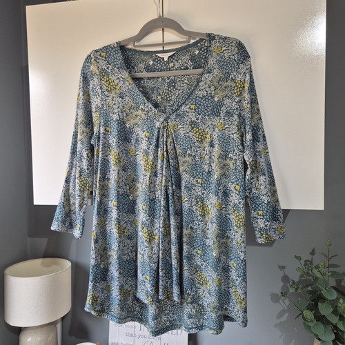White stuff turquoise floral - white,