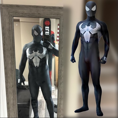 Upgraded black venom spiderman - upgraded,