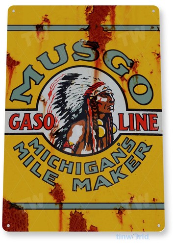 Musgo gasoline sign oil - gasoline, oil,