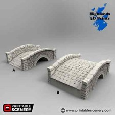 Stone footbridge scatter - footbridge,