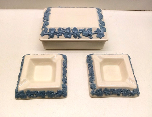 Wedgwood queensware bone blue - queensware,