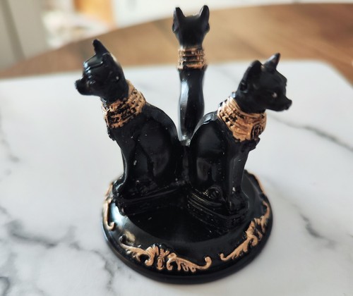 Oriental cat sphere - cat, holder