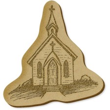 6 x 'Small Chapel' MDF Craft