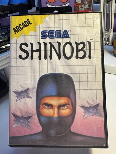 Shinobi sega master system - sega,