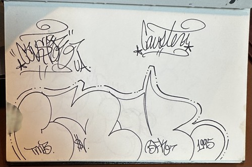 1995 cavs cavster graffiti - 1995,