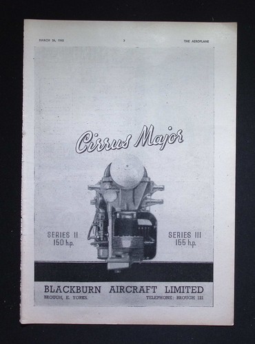 Original 1948 advert blackburn - 1948,