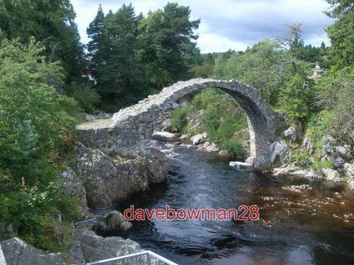 Photo old packhorse bridge at - old,