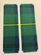 Johnston Ancient Clan Tartan bookmark 100% wool made in Stornoway