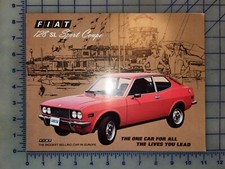 1972 Fiat 128 SL Sport Coupe