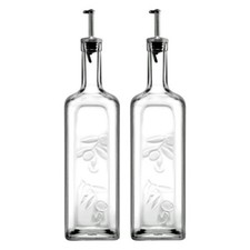 1/2 x Glass Oil Bottle 1 Litre
