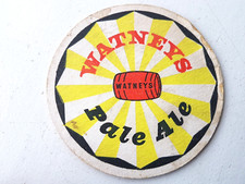 Vintage WATNEYS - Pale Ale  ...  Cat No'45 Beer mat / Coaster
