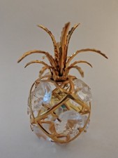 Swarovski Crystal Temptations 24k gold plated ornamental pineapple LP5562