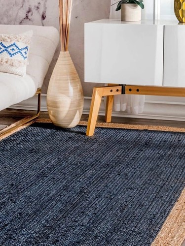 Bohemian braided jute - jute, rug