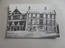 POSTCARD - NORTHWICH - ANGEL HOTEL - PEOPLE - CHESHIRE