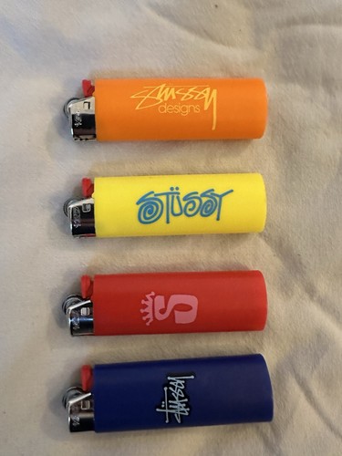 Stussy bic lighter set 5 - bic, of