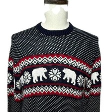Aspen Sweater Men Medium Red