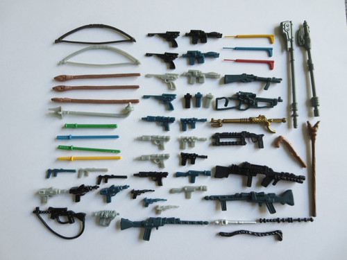 Vintage star wars weapons - wars,