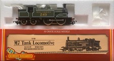 Hornby R103 SR (Ex LSWR) 0-4-4T Class M7 #249 Lined Olive Green 00 Gauge