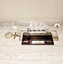 Vtg Mayflower Glass Sculpture