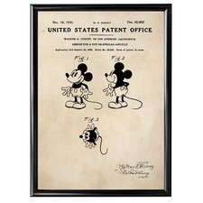 Patent Print - Mickey Mouse /