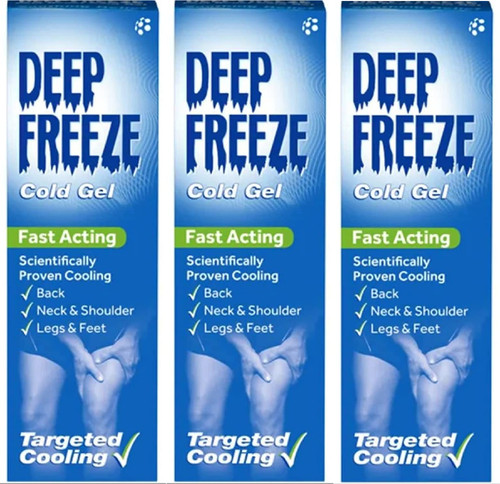 Deep freeze cold gel - deep, fast