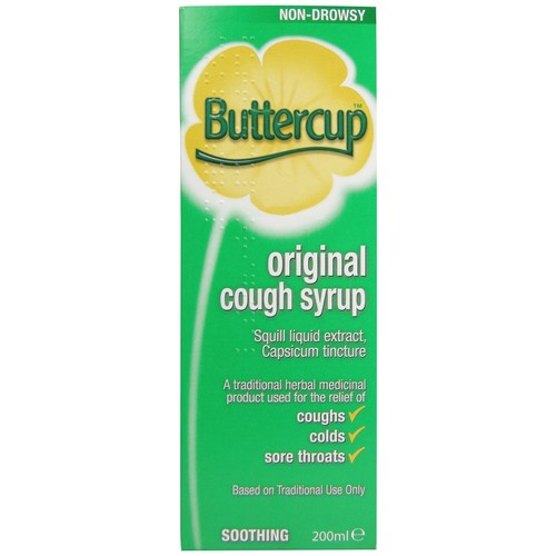 Buttercup cough syrup 200ml - syrup,