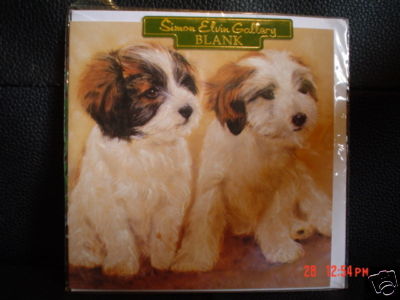 Lovely terrier pups greeting - lovely,