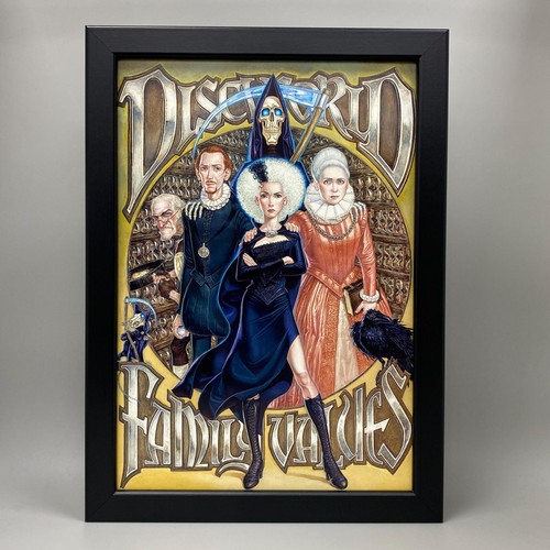 Family values framed art - framed,