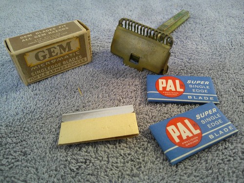 Gem junior safety razor gold - gem,