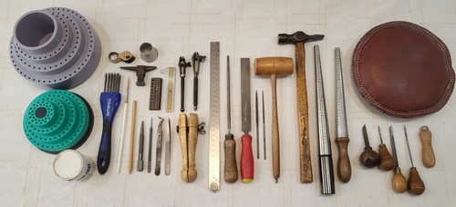 Jewellers tools assortment - jewellers,
