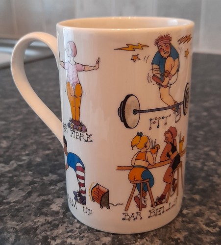 Dunoon laughing fit mug - fit, by