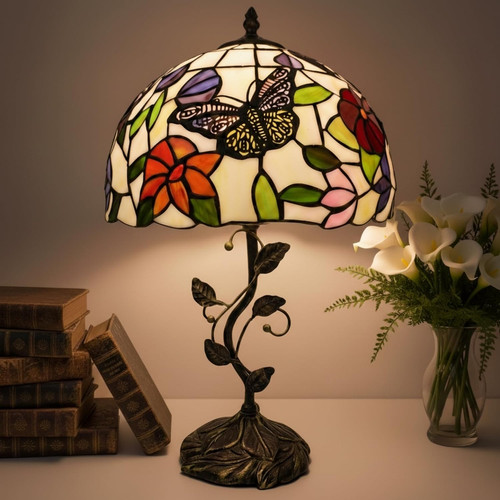 Tiffany table lamp - tiffany, 12"