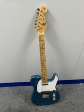 sx blue and white electric guitar unboxed