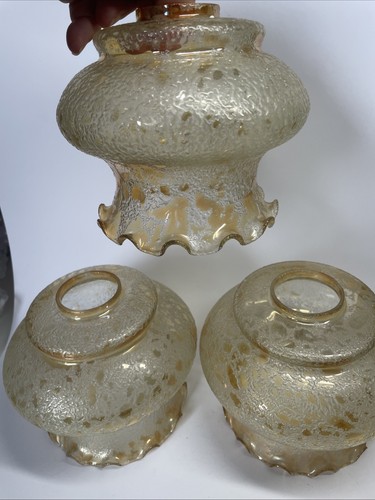 Three retro vintage amber - three, retro/vintage