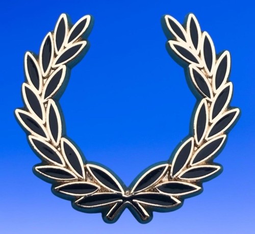 Fred perry laurel leaves pin - laurel,