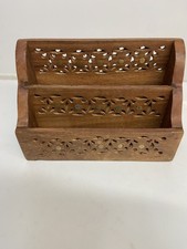 Vintage Carved Wooden Letter