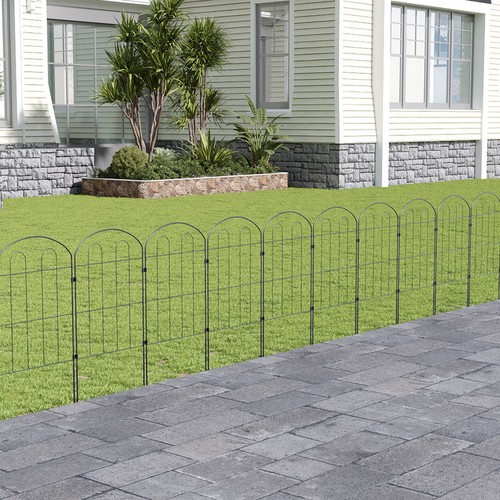 10x decorative metal garden - 10x,