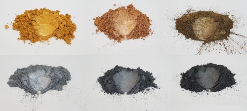 Metallic metal series - metal, pearl