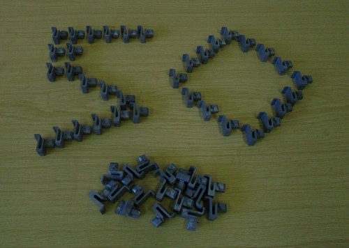 50x used dexion - used,