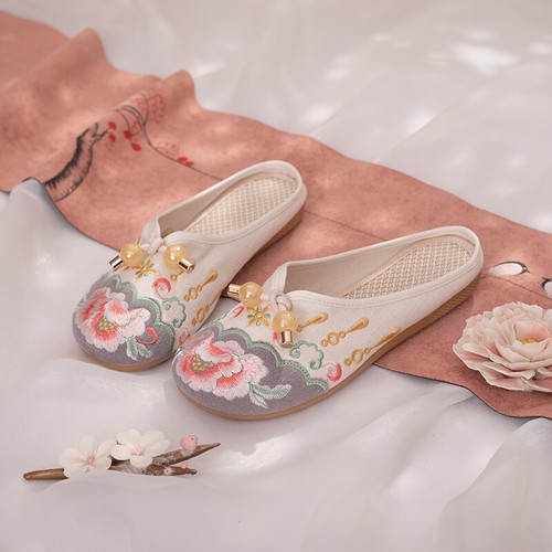 Vintage women slipper - vintage, hanfu