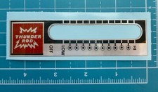 Thunder Rod shifter decal for
